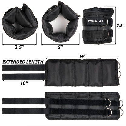 Synergee Adjustable Ankle/Wrist Weights