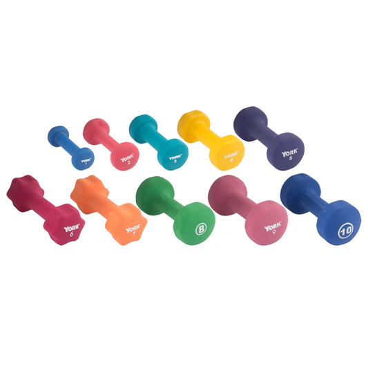York Barbell Neoprene Fitbell (Multi-Color)