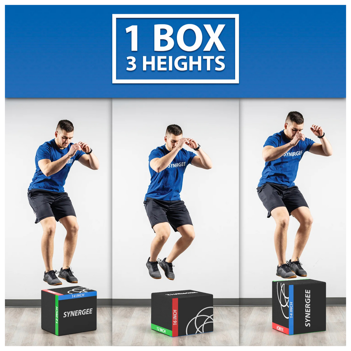 Synergee 3-in-1 Soft Plyo Box