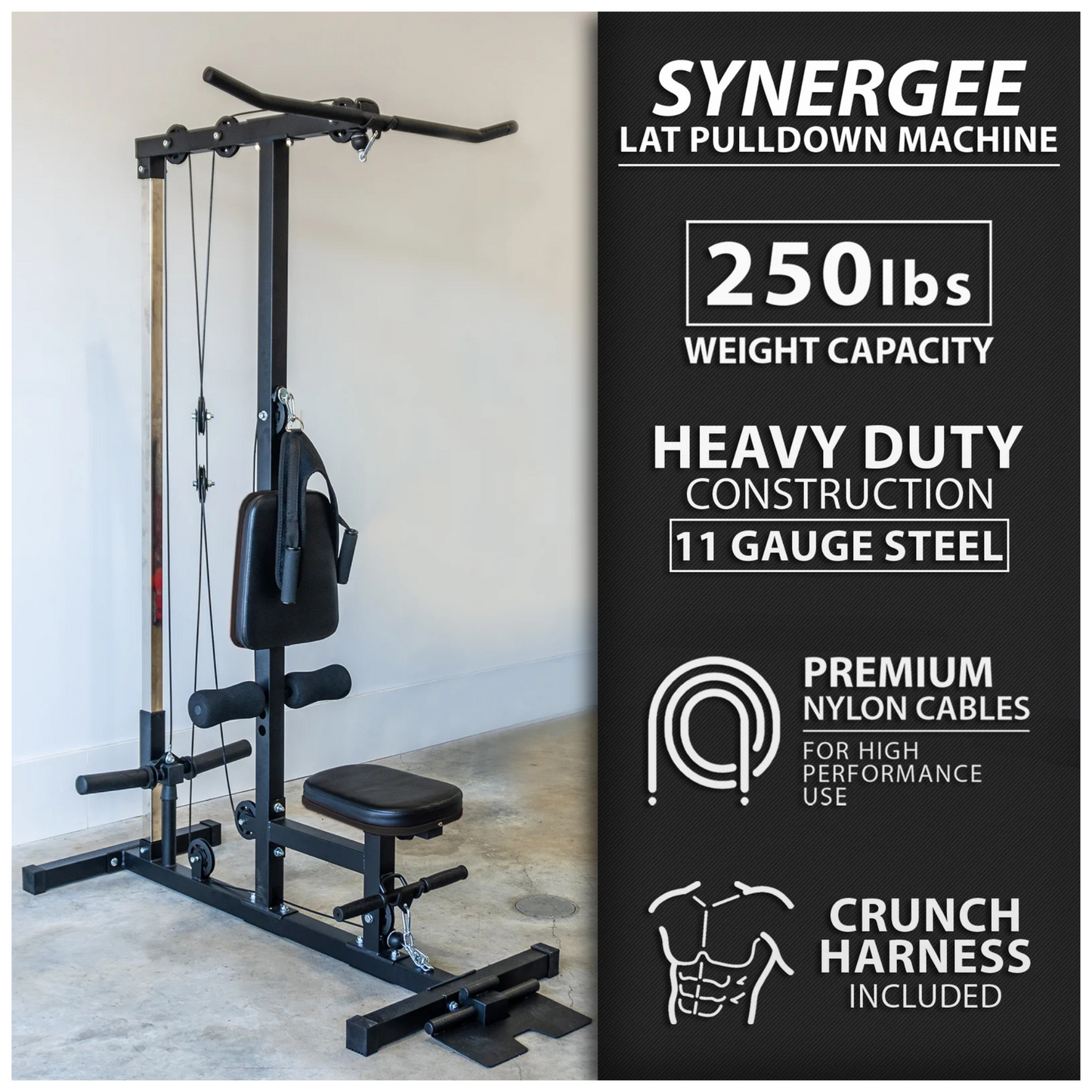 Synergee Lat Pulldown Machine