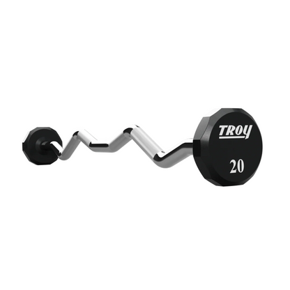Troy 12-Sided Urethane EZ Barbell