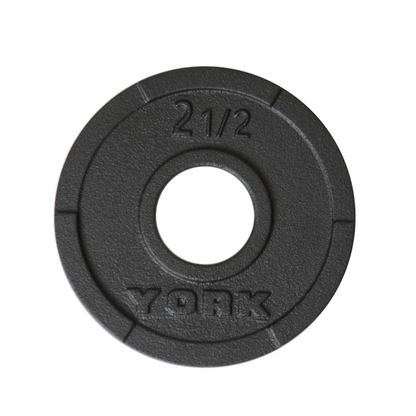 York Barbell 2" G-2 Cast Iron Olympic Weight Plate