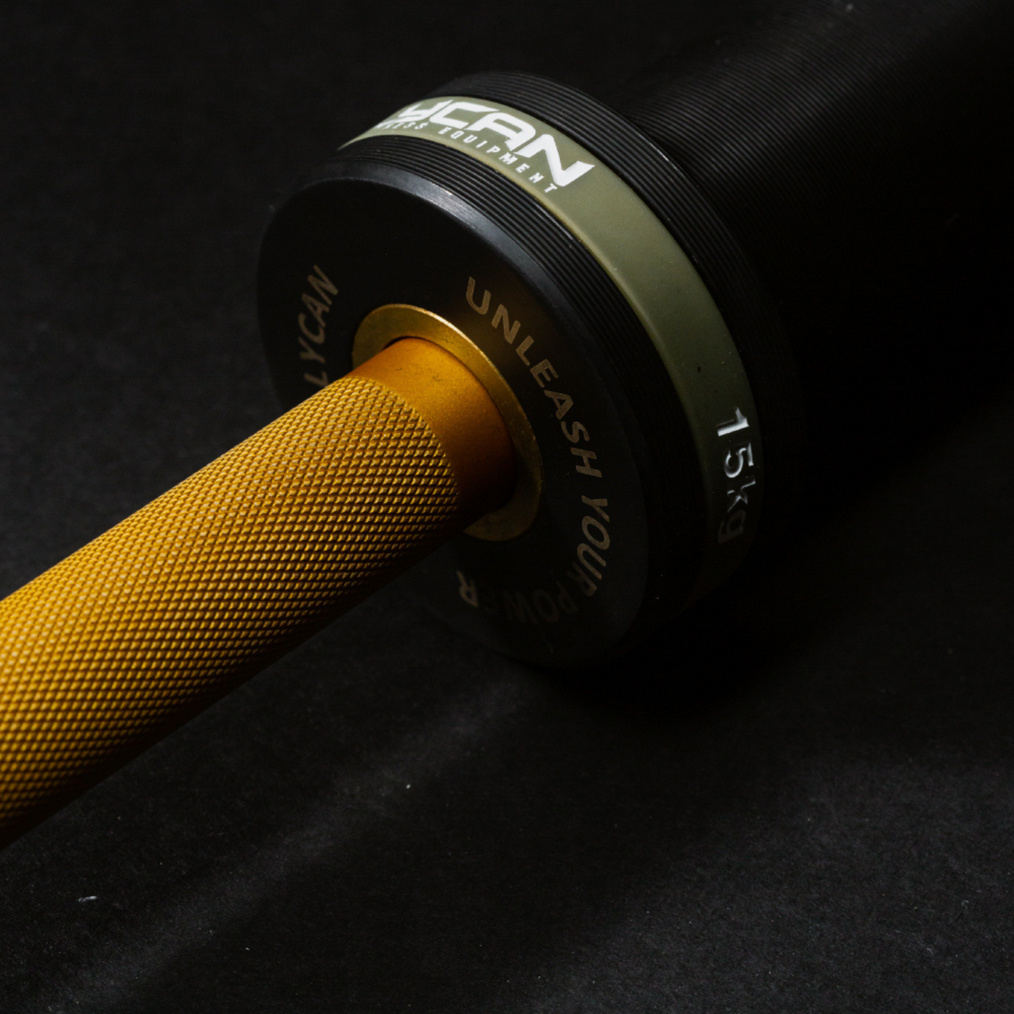 Lycan Cerakote 15 kg Gold Barbell
