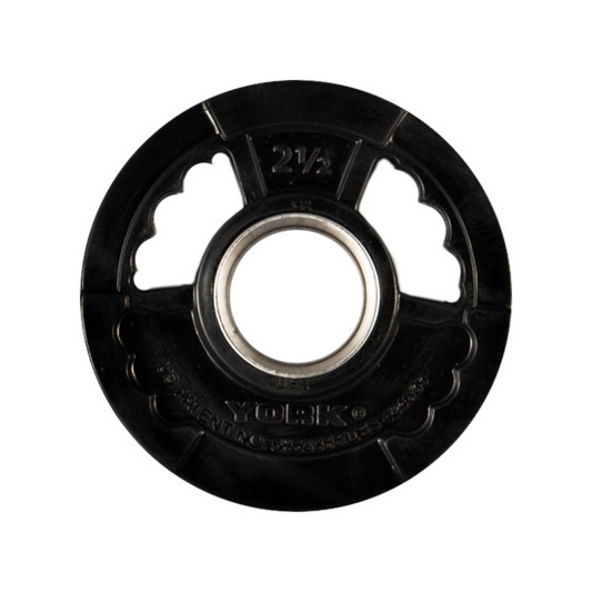 York Barbell 2" G-2 Rubber Olympic Weight Plate