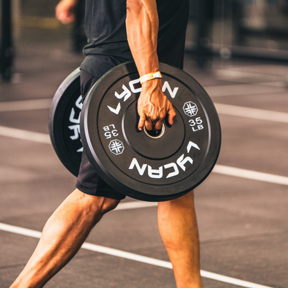 Lycan Black Rubber Bumper Plates