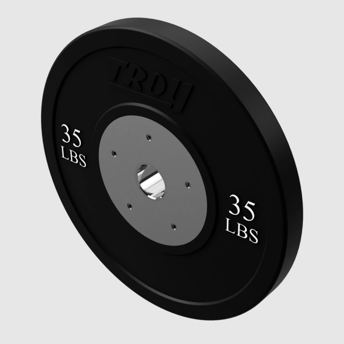 Troy Black Competition Bumper Plate