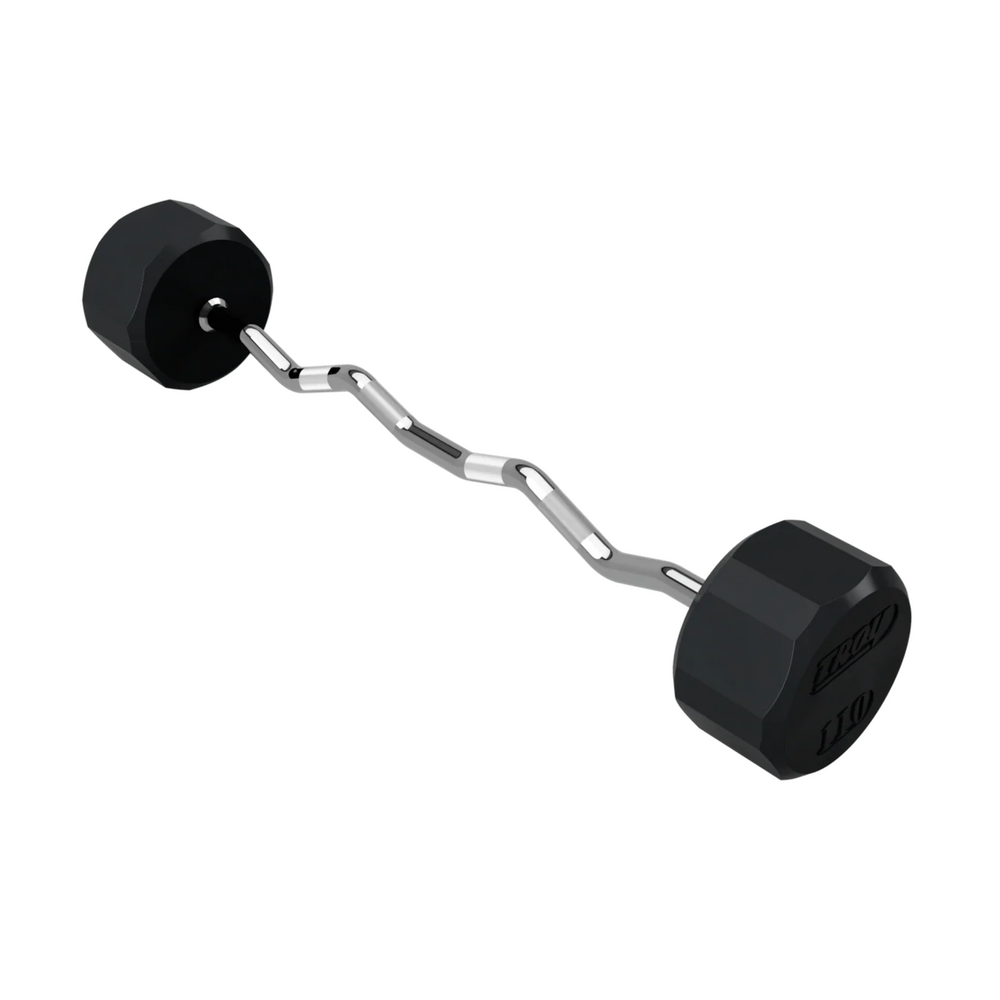 Troy 12-Sided Rubber EZ Barbell