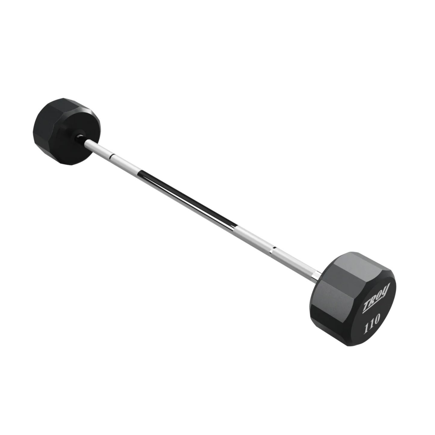 Troy 12-Sided Urethane Straight Barbell