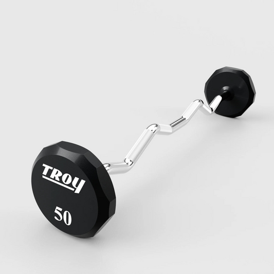 Troy 12-Sided Urethane EZ Barbell