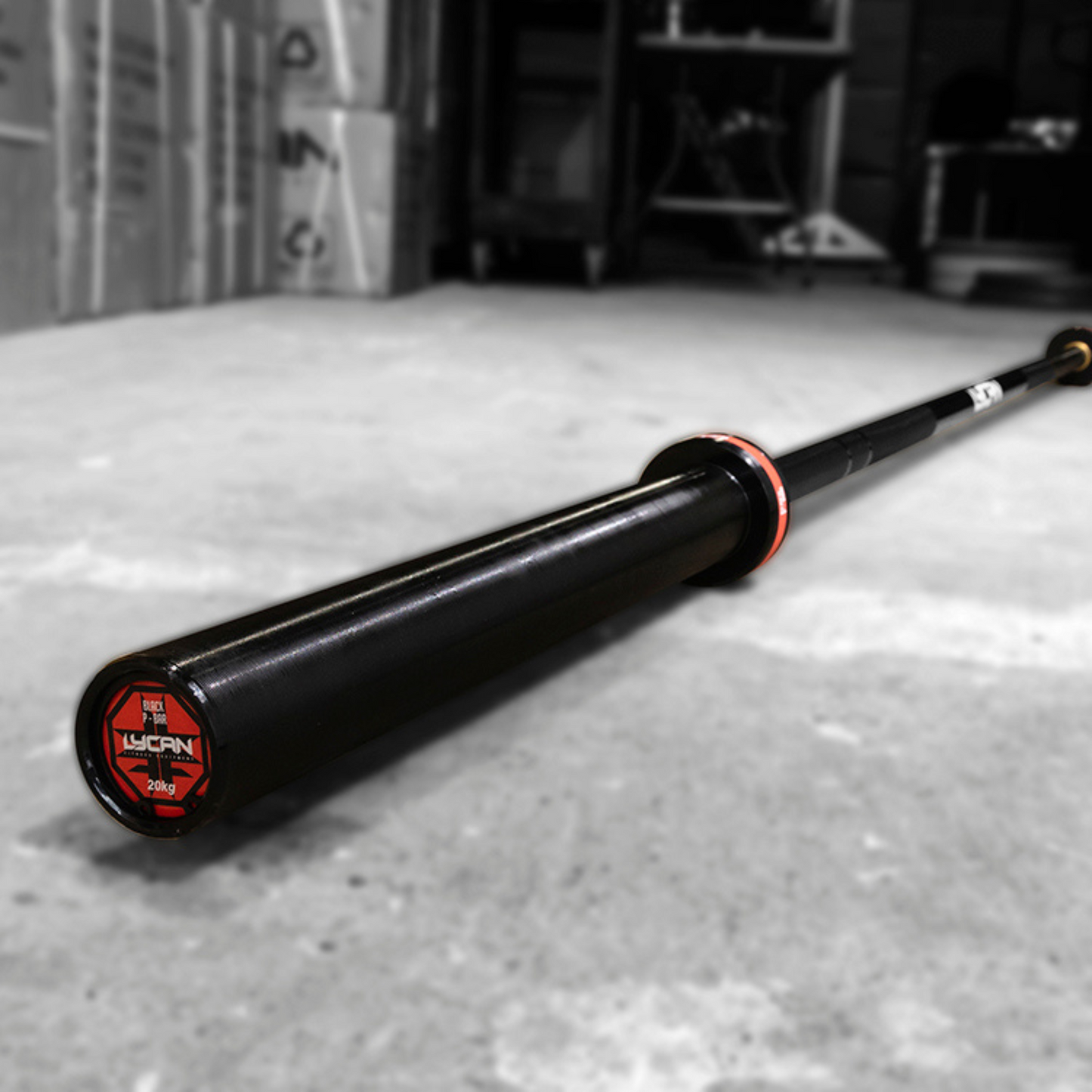 Lycan All Black Pro Barbell