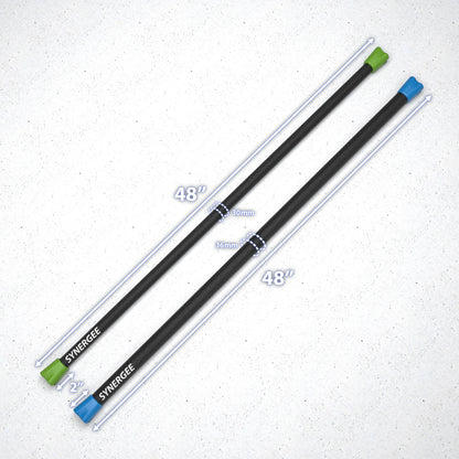Synergee Weighted Workout Bar Combo Packs