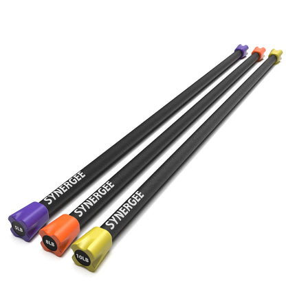 Synergee Weighted Workout Bar Combo Packs